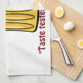 Taste Tester Approuvé Serviette de cuisine (Quart Plié)
