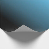 Tasteful Monochrome Flat Shading Cadeaupapier (Hoek)