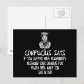 Tasteless humor briefkaart (Voorkant / Achterkant)