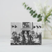 Tasting, 1782 briefkaart (Staand voorkant)