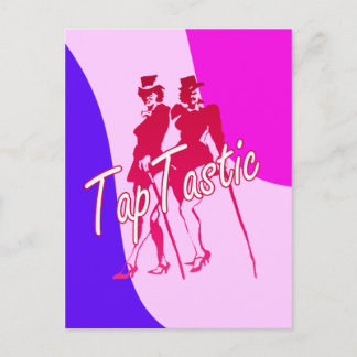 Tastisch dansen tikken briefkaart