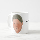 Tasty Bill Clinton Mok! Koffiemok (Voorkant links)