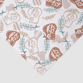 Tasty Bread Toast Pattern Tissuepapier (Detail)