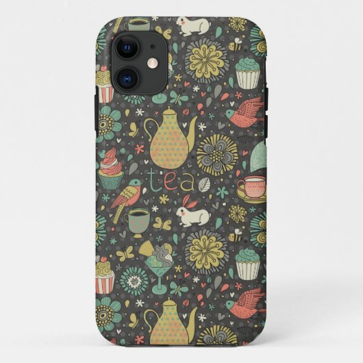 Tasty bright Tea Card Case-Mate iPhone Case (Achterkant)