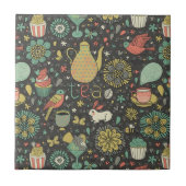 Tasty bright Tea Card Tegeltje (Voorkant)