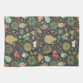 Tasty bright Tea Card Theedoek (Horizontaal)