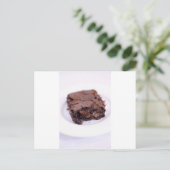 Tasty Brownie Briefkaart (Staand voorkant)