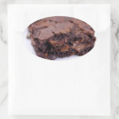 Tasty Brownie Ovale Sticker (Tas)