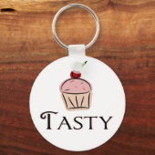 Tasty Cupcake Sleutelhanger (Voorkant)