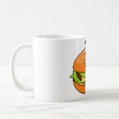 Tasty Hamburger Café Mug (Gauche)