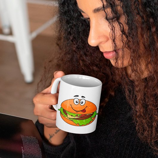 Tasty Hamburger Café Mug