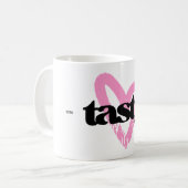 Tasty Pink Heart 2000s Mug (Devant gauche)
