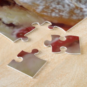 Tasty Sweet Strawberry Eclairs Pastry Summer Food Legpuzzel (Zijkant)