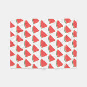 Tasty Watermeloen - zoet Fleece Deken (Voorkant (Horizontaal))