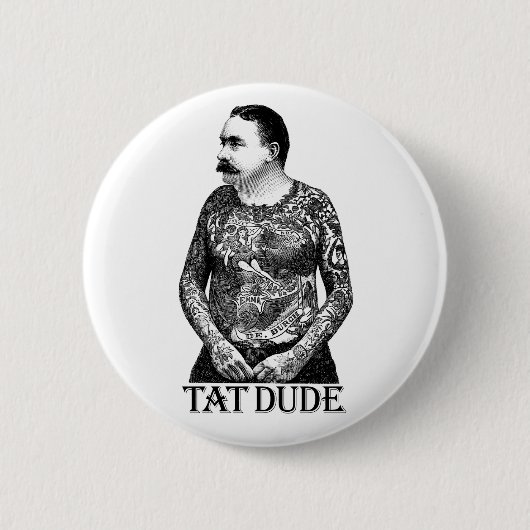 Tat guy ronde button 5,7 cm (Voorkant)