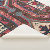 Tat Kilim Arizona Westerne Cowboy Style  Sherpa Deken (3/4)