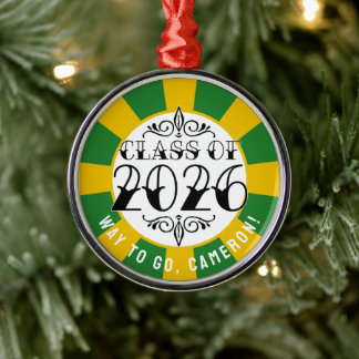 Tat Klasse van 2026 Afstuderen Metalen Ornament