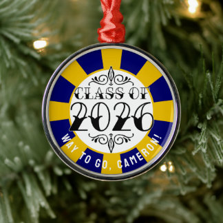 Tat Klasse van 2026 Afstuderen Metalen Ornament