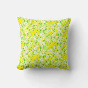 Tatami Coussin Fleurs Feuilles Figues Sours Motif