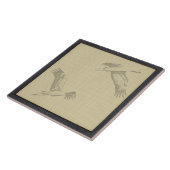 Tatami - Crane Tegeltje (Zijkant)