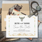 Tatanka Bison Yellowstone Western Ranch Invitation