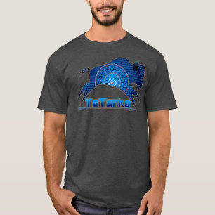 Tatanka Blue Native American Buffalo T-shirt