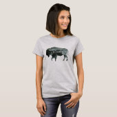 Tatanka Buffalo Bison Natuur T-shirt (Voorkant volledig)