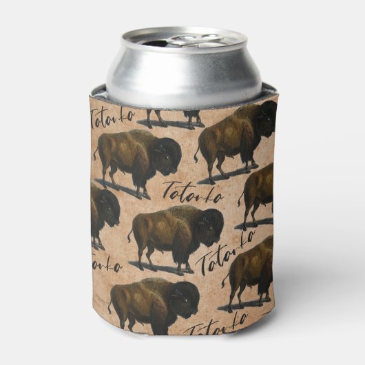 Tatanka Buffalo Bison Westerne Koelbox Blikjeskoeler (Blikje Voorkant)