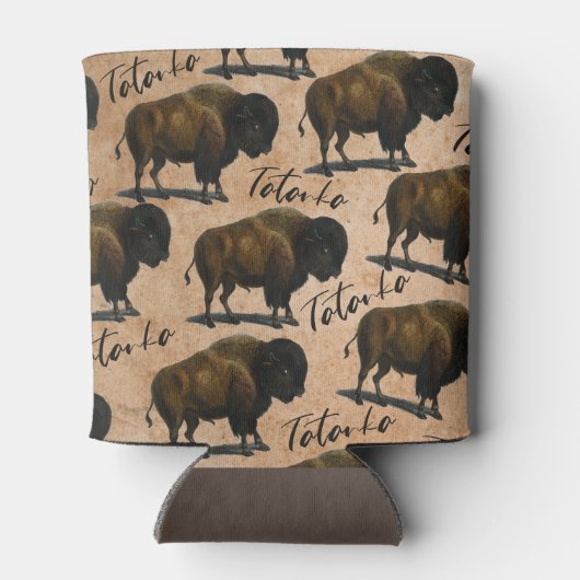 Tatanka Buffalo Bison Westerne Koelbox Blikjeskoeler (Achterkant)