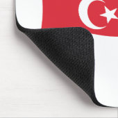 Tatars de Biélorussie Drapeau Tapis de souris (Coin)