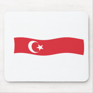 Tatars de Biélorussie Drapeau Tapis de souris