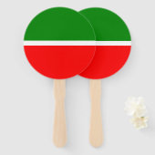Tatarstan Handwaaier (Voorkant en achterkant)