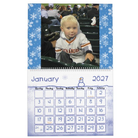 Tate 2009 - Gepersonaliseerd Kalender (Jan 2027)