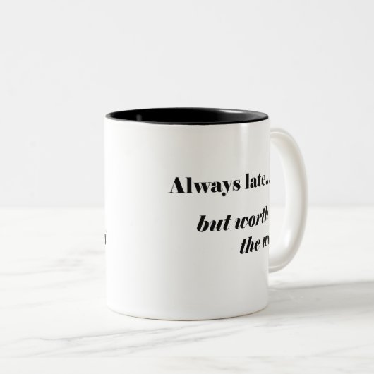 Tate Worth It Mug (Devant droit)