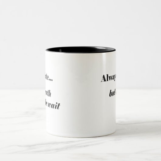 Tate Worth It Mug (Centre)