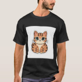 Tater Tot Cat kawaii T-shirt (Voorkant)