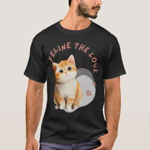 Tater tot cat miauw Abstracte kunst T-shirt