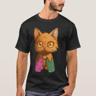Tater Tot kat, schattig kitten T-shirt