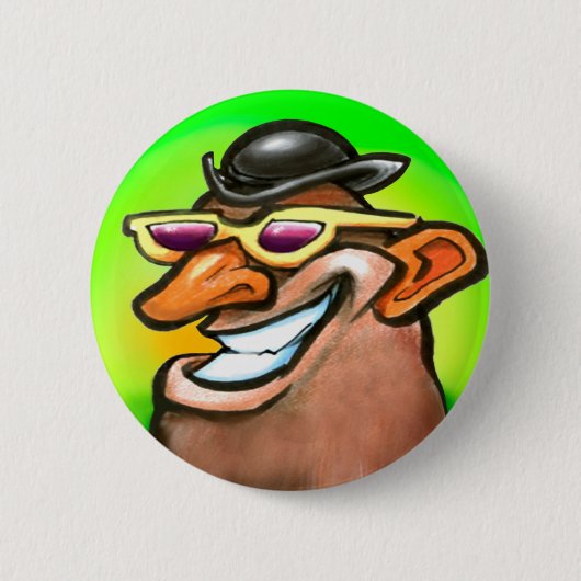 Taterkop Ronde Button 5,7 Cm (Voorkant)