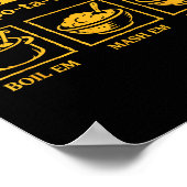 Taters -ta-toes T, Funny Tatoes Ta Toes  Poster (Hoek)