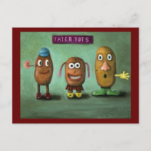 Tatertots Briefkaart