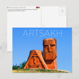 Tatik Papik, Artsakh Reisansichtkaart Briefkaart