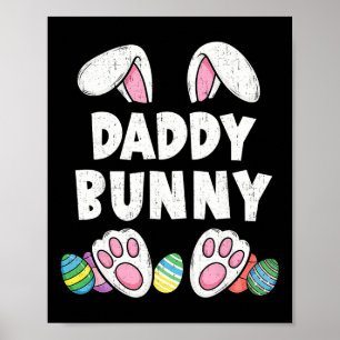 Tatoe Konijn Oren Pasen Familie Matching Grappig G Poster
