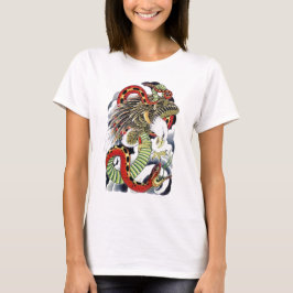 Tatoeage ontwerp Adelaar & Slang T-shirt