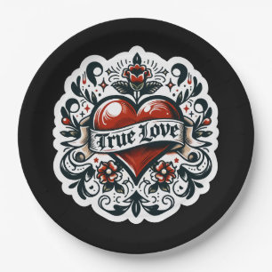 Tatoeage Sticker Huwelijk Verloving Echte Liefde H Papieren Bordje