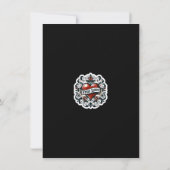 Tatoeage Sticker voor Echte Liefde Hart Trouwdag B Kaart (Achterkant)