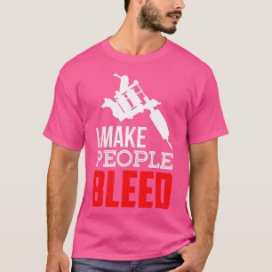 Tatoeëer ik maak mensen met een Tattoo T-shirt