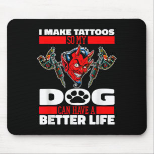 Tatoeëerder Hond Tattoos Tatoeëerder - Tattoo Arti Muismat