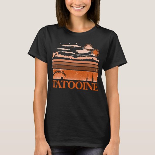 Tatooine Greetings T-shirt (Voorkant)
