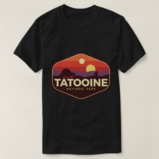 Tatooine National Park Classic T-Shirt (Design voorkant)